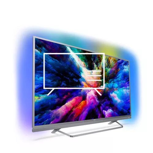 Ordenar canales en Philips Ultra Slim 4K UHD LED Android TV 55PUS7503/12