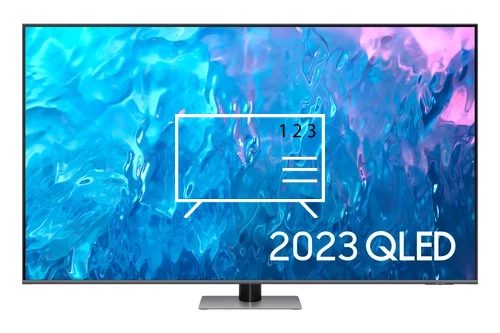 Trier les chaînes sur Samsung 2023 Screen 55” Q75C QLED 4K HDR Smart TV