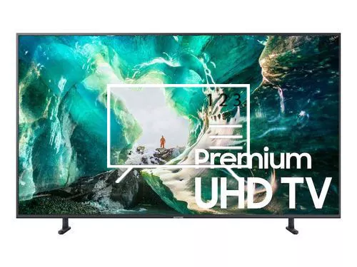 Organize channels in Samsung 49" Class RU8000 Premium Smart 4K UHD TV (2019)