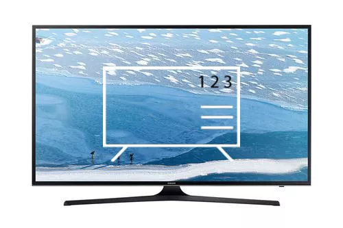 Organize channels in Samsung 60" UHD Smart TV KU6000