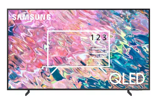 Ordenar canales en Samsung 65" Class Q60B QLED 4K Smart TV