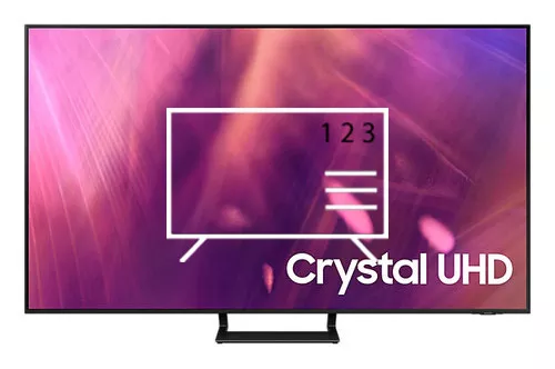 Organize channels in Samsung 65" Crystal UHD TV AU9070