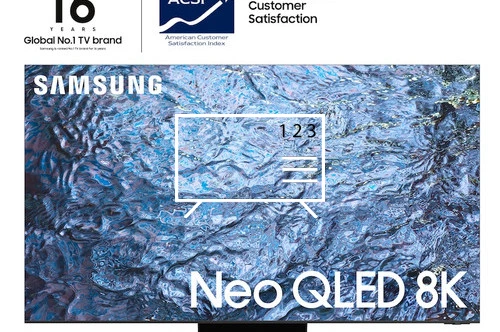 Ordenar canales en Samsung 65" NEO QLED 8K QN900C (2023)