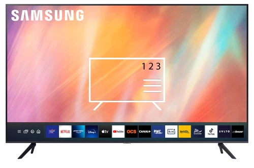 Ordenar canales en Samsung 70AU7105