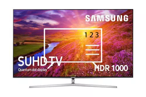 Organize channels in Samsung 75" KS8000 Flat SUHD Quantum Dot Ultra HD Premium HDR 1000 TV