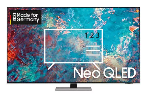 Organize channels in Samsung 75" Neo QLED 4K QN85A