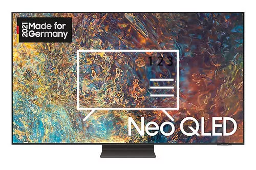 Organize channels in Samsung 75" Neo QLED 4K QN95A