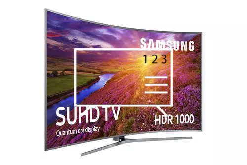 Trier les chaînes sur Samsung 88” KS9800 Curved SUHD Quantum Dot Ultra HD Premium HDR 1000 TV