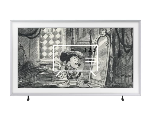 Trier les chaînes sur Samsung Disney100 Edition - 65" The Frame LS03B Art Mode QLED 4K HDR Smart TV (2023)