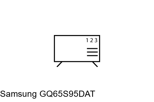 Organize channels in Samsung GQ65S95DAT