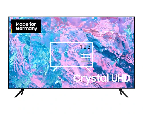 Ordenar canales en Samsung GU55CU7199UXZG LED-TV 4K UHD Multituner HDR SMART