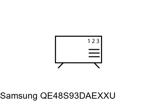 How to edit programmes on Samsung QE48S93DAEXXU