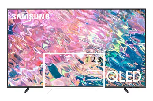 Ordenar canales en Samsung Samsung 60" Class Q60B QLED 4K Smart TV