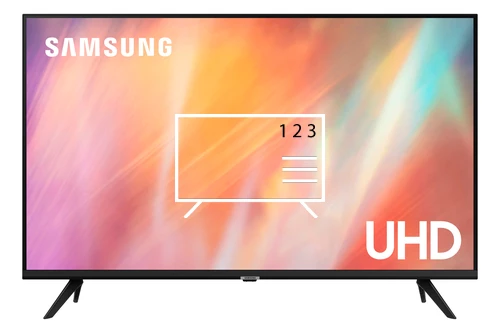 Organize channels in Samsung UE43AU7020KXXU