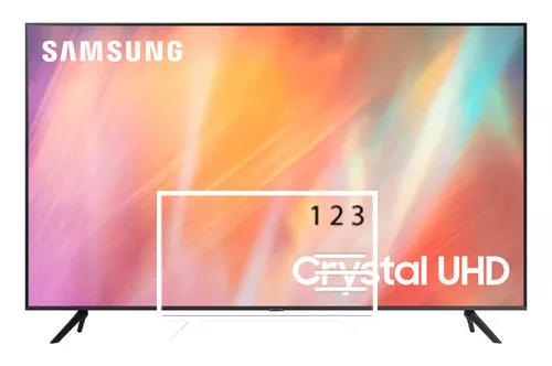 Organize channels in Samsung UE50AU7170U