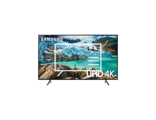 Ordenar canales en Samsung UE50RU7100W