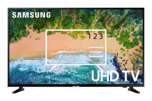Organize channels in Samsung UN43NU6900B