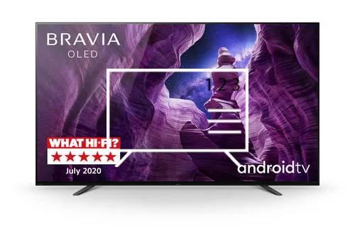 Cómo ordenar canales en Sony BRAVIA® KD55A8 - 55-inch - OLED - 4K Ultra HD (UHD) - High Dynamic Range (HDR) - Smart TV (Android TV™) - (Black)