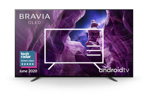 Cómo ordenar canales en Sony BRAVIA® KD65A8 - 65-inch - OLED - 4K Ultra HD (UHD) - High Dynamic Range (HDR) - Smart TV (Android TV™) - (Black)