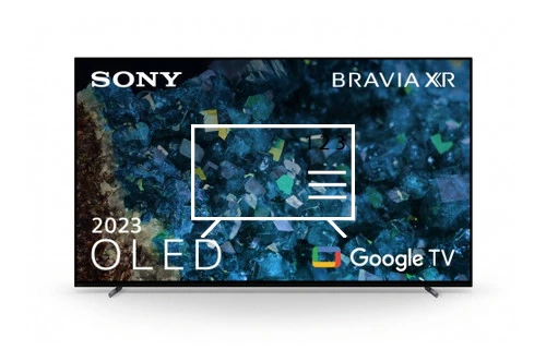 Organize channels in Sony FWD-55A80L