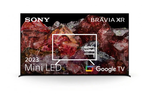 Organize channels in Sony FWD-75X95L
