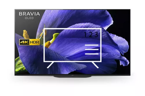 Cómo ordenar canales en Sony KD-65AG9BU 65-inch OLED 4K HDR UHD Smart Android TV