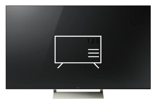 Organize channels in Sony KD-65X9300E