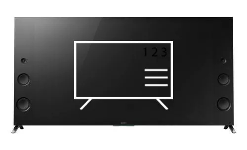 Organize channels in Sony KD-75X9405C