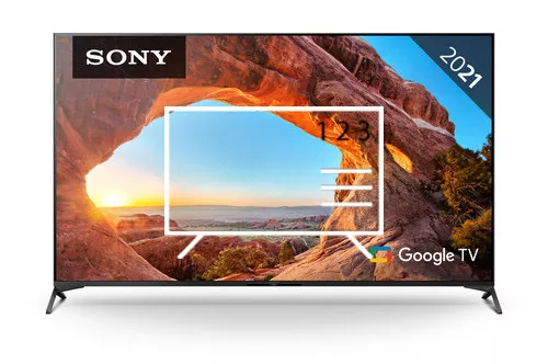 Organize channels in Sony Sony BRAVIA 4K KD-75X89J - 75-inch - LED - 4K Ultra HD (UHD) - High Dynamic Range (HDR) - Google TV - (Black, 2021 model)