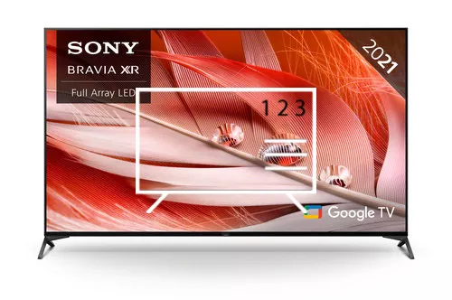 Cómo ordenar canales en Sony XR-50X93J