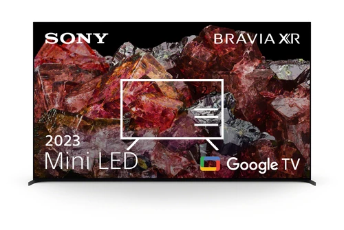 Ordenar canales en Sony XR-65X95L