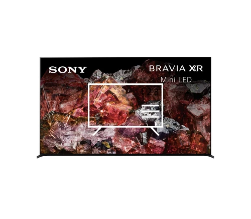 Ordenar canales en Sony XR-85X95L