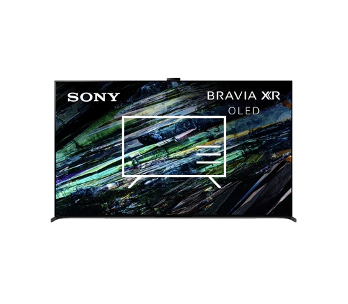 Organize channels in Sony XR55A95L