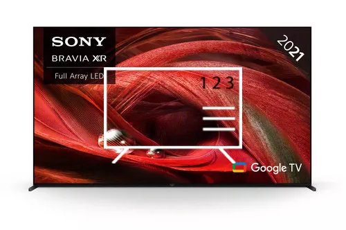 Cómo ordenar canales en Sony XR65X95JU