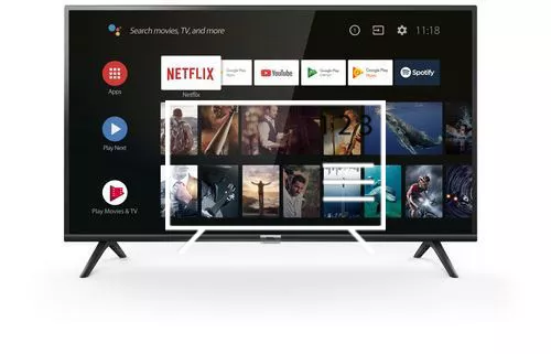 Organize channels in TCL 32ES560