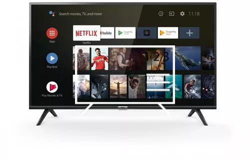 Organize channels in TCL 32ES563