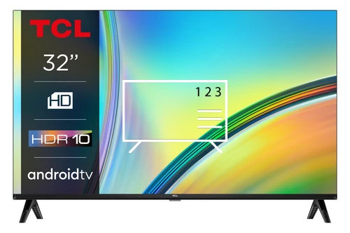 Organize channels in TCL 32S5400A