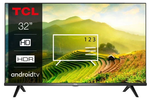Organize channels in TCL 32S6200