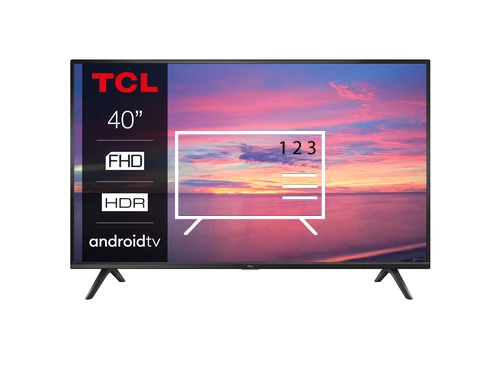 Trier les chaînes sur TCL 40" Full HD LED Smart TV