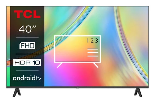 Organize channels in TCL 40S5400A