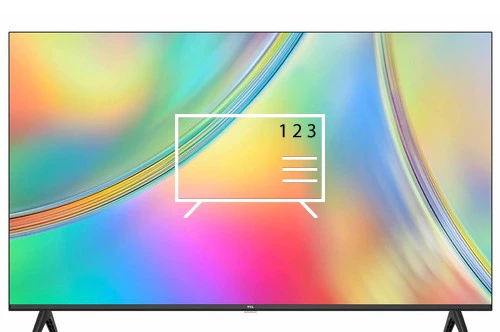 Organize channels in TCL 40S5409A