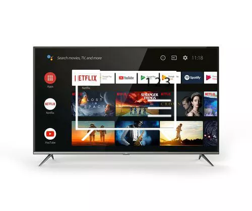 Organize channels in TCL 43EP640