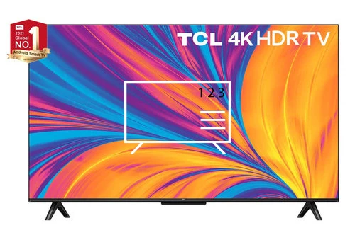 Organize channels in TCL 43P637