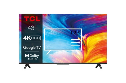 Ordenar canales en TCL 4K Ultra HD 43" 43P635 Dolby Audio Google TV 2022