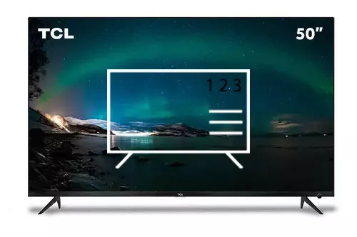 Organize channels in TCL 50A527