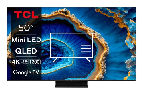 How to edit programmes on TCL 50C809