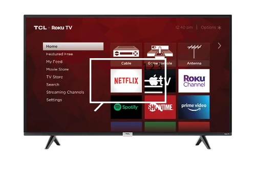 Organize channels in TCL 50S431