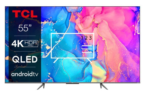 How to edit programmes on TCL 55C635K