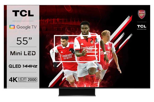 How to edit programmes on TCL 55C845K