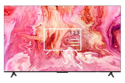 Organize channels in TCL 58S454
